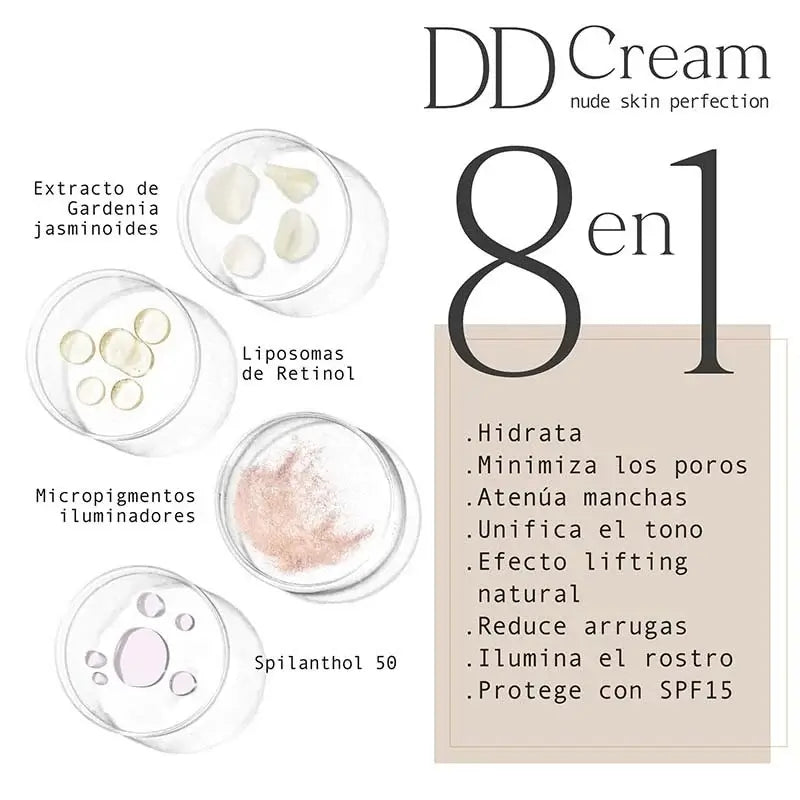 Atashi Dd Moisturising Moisturiser With Colour Spf 15 - Medium Tone