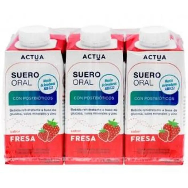 Atika Oral Serum Strawberry Flavour 3X200Ml.
