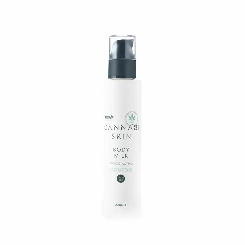 Atopyk Cannabiskin Bodymilk Natural Moisturising Body Milk CBD, 200 ml