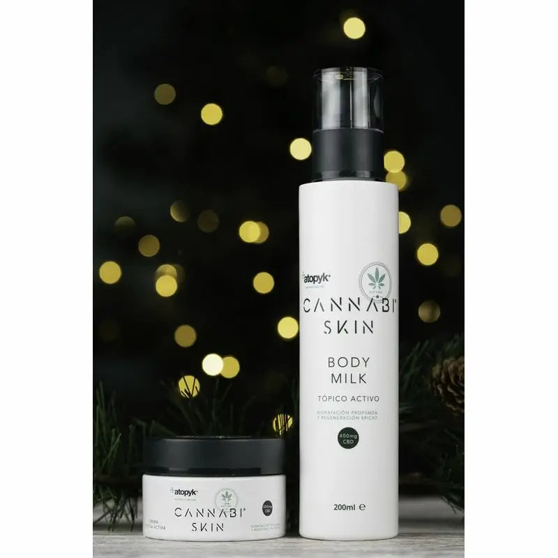 Atopyk Cannabiskin Bodymilk Natural Moisturising Body Milk CBD, 200 ml