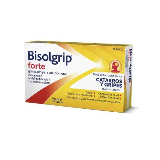 Bisolgrip Forte Granulated Oral Solution 10 sachets