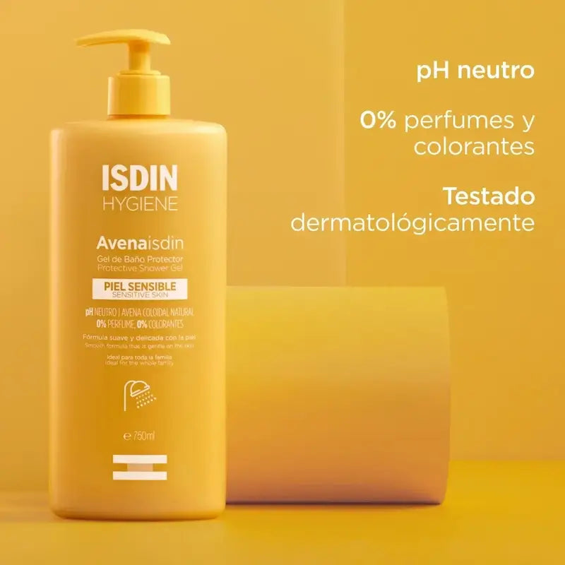 Isdin Avena Protective Bath Gel 750 Ml