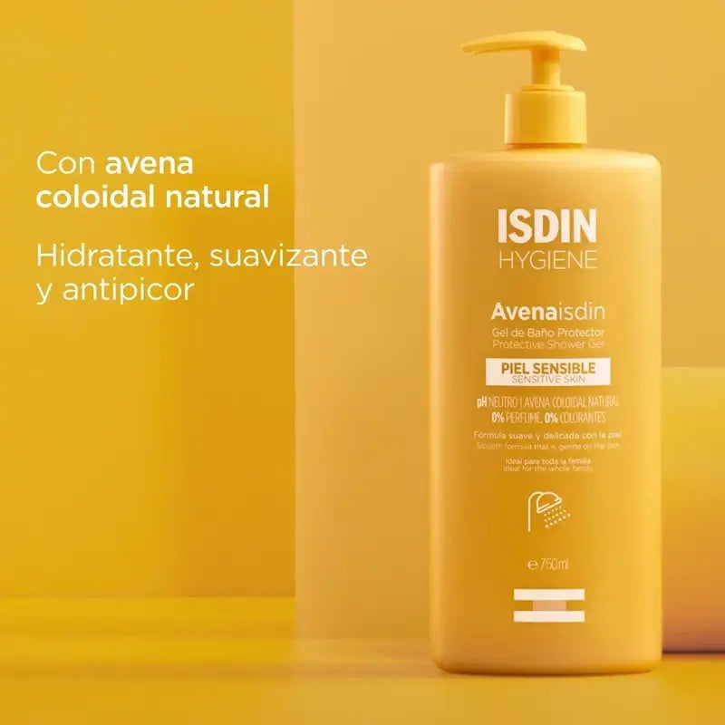 Isdin Avena Protective Bath Gel 750 Ml