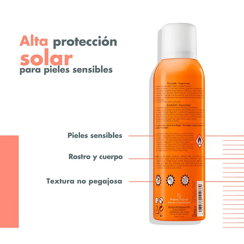 Avène High Protection Sun Mist SPF 30 150 ml
