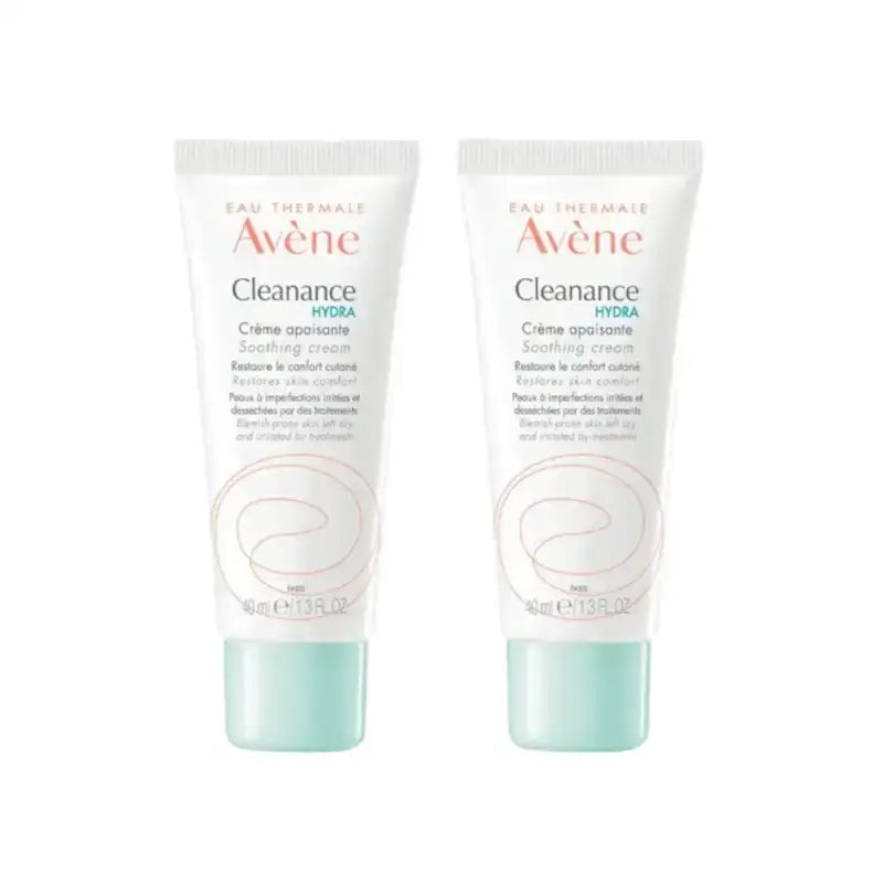 Avène Cleanance Hydra Cream, 2X40 Ml