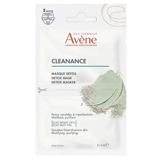 Avène Cleanance Detox Mask 2x6ml