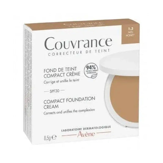Avène Couvrance Compact Cream Matte Finish Honey 8.5G