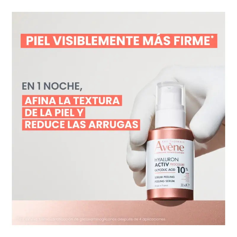 Avène Hyaluron Activ Procedure Peeling Serum with 10% Glycolic Acid 30ml