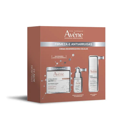 Avène Hyaluron Activ B3 Regenerating Cream 50ml + Free 10ml Serum and 50ml Thermal Spring Water