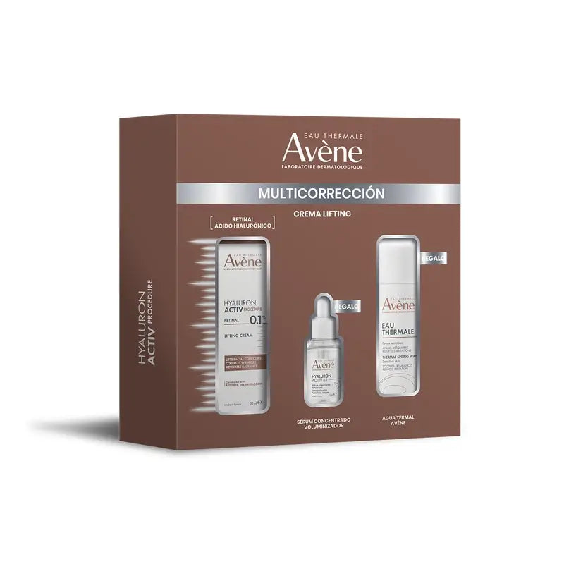 Avène Hyaluron Activ Procedure Lifting Cream 30ml + Free Serum 10ml and Thermal Spring Water 50ml
