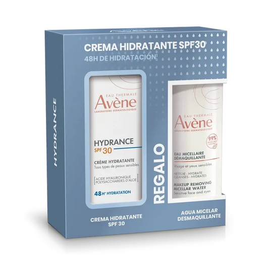 Avene Hydrance Pack Moisturising Cream Spf30 40 Ml+ Micellar Water 100Ml Free Gift
