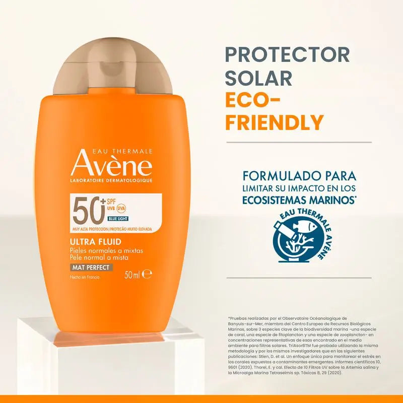 Avène Ultra Fluid Mat Perfect With Colour Spf50+, 50 ml