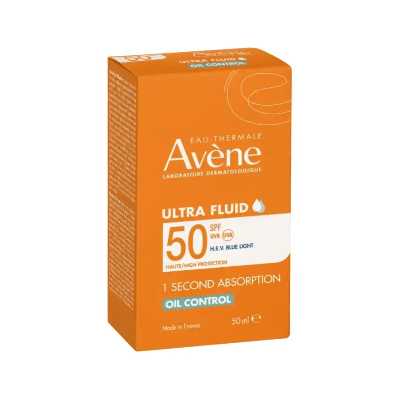 Avène Ultra Fluid Oil Control SPF 50+, for oily skin, 50 ml