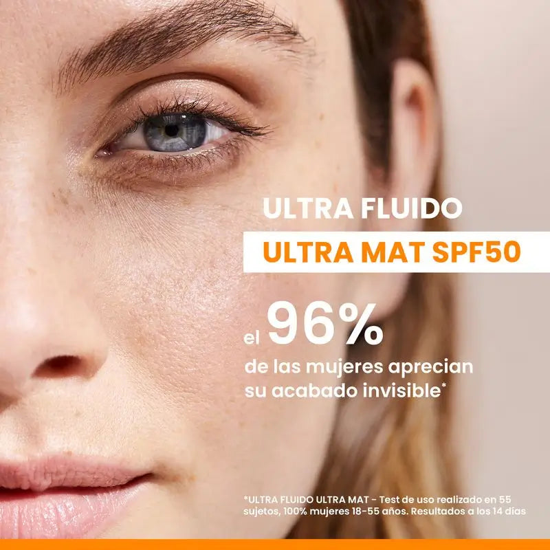 Avène Ultra Fluid Ultra Mat Spf50+, 50 ml