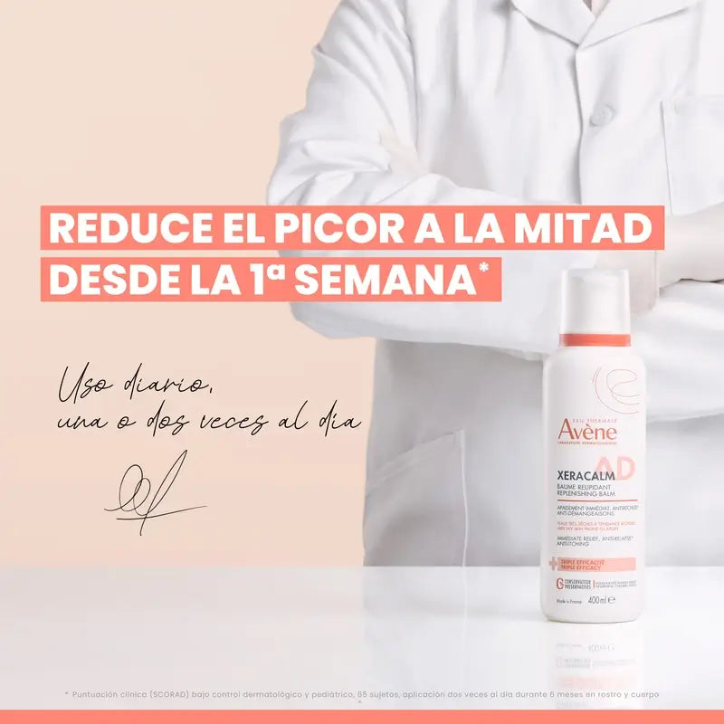 Avène Xeracalm Ad Relipidising Balm, 400 ml