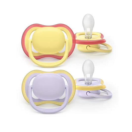 Avent 2 Ultra Air Pacifiers 0-6M Baby Girl