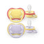 Avent 2 Ultra Air Pacifiers 0-6M Baby Girl