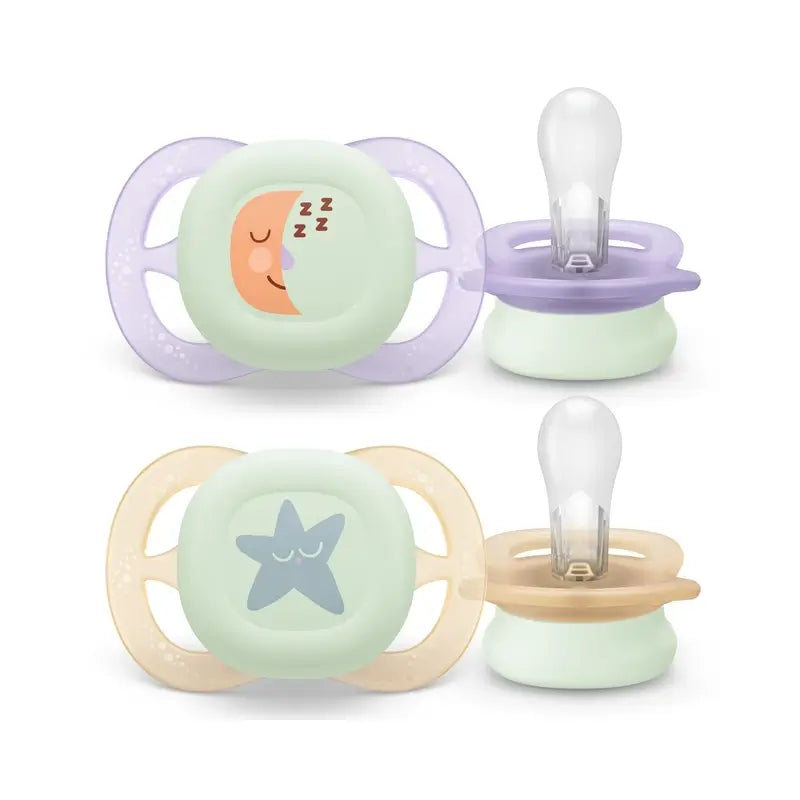Avent 2 Ultra Start Soothers 0-2M