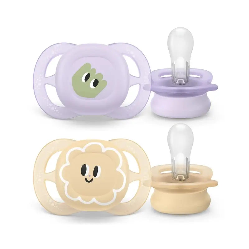 Avent 2 Ultra Start Soothers 0-2M