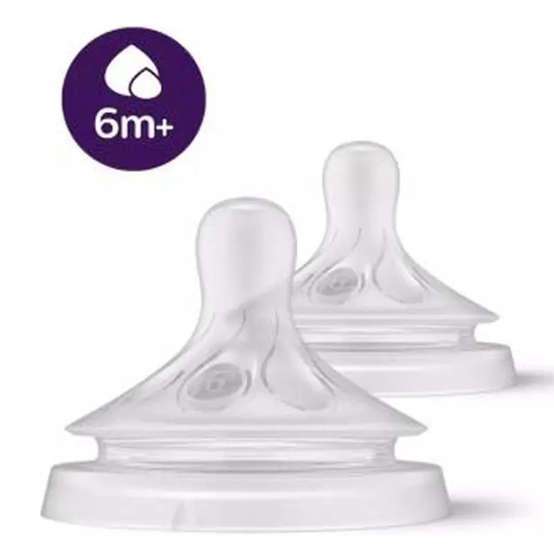 Avent 2 Nipples Natural Response 6M+ Scy966/02