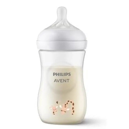 Avent Natural Response Giraffe Bottle 260Ml Scy903/66