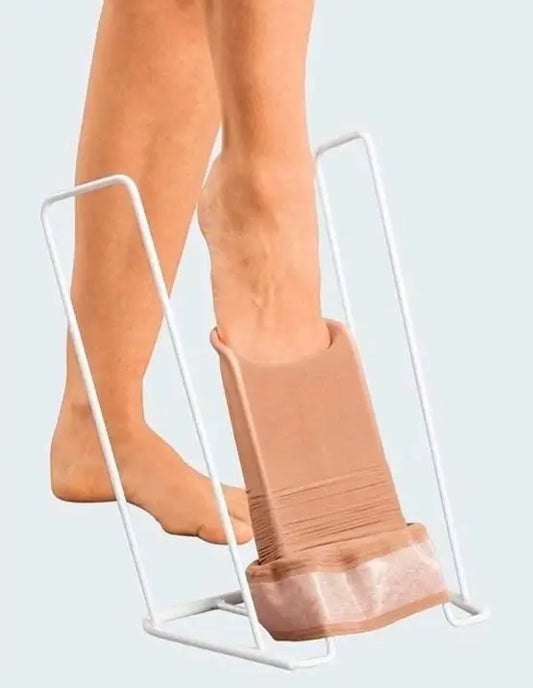 help with putting on compression socks and tights
