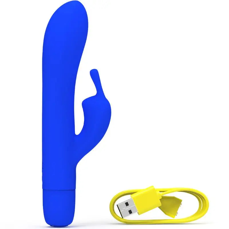 B Swish Bwild Bunny Infinite Classic Rechargeable Silicone Blue Vibrator