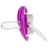 Baboo Symmetrical Silicone Pacifier, 0+ Months Purple