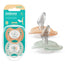 Baboo Calmy Anatomical Pacifiers 0-6 Months Peachy Keen, 2 pieces