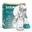 Baboo Manual Breast Pump With 4 Levels Of Suction Clear / Turquoise