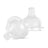 Baboo Wide Neck Anti-colic Teats Thick Liquids, 6+ Months , 2 units