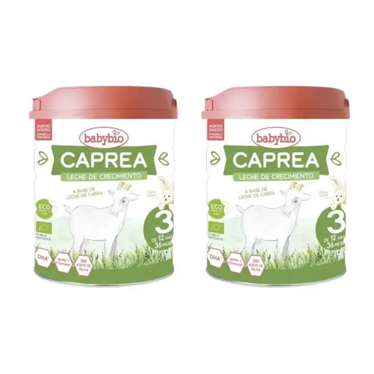 Babybio Caprea 3 Goat's Milk 12-36 Months, Pack 2 x 800g