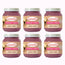 Babybio Apple Plum, Pack 6 x Plum, 130g