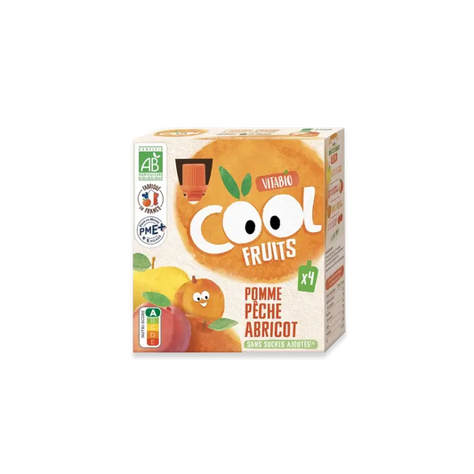 Babybio Apple Strawberry 130G , 130 grams