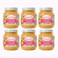 Babybio Peach-Apple, Pack 6 x 130 g