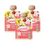 Babybio Pouch Apple Strawberry Vanilla, Pack 3 x 90 grams