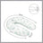 Babymoov Maternity & Nursing Pillow Doomoo Buddy Leaves Aquagreen
