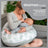 Babymoov Maternity & Nursing Pillow Doomoo Buddy Leaves Aquagreen