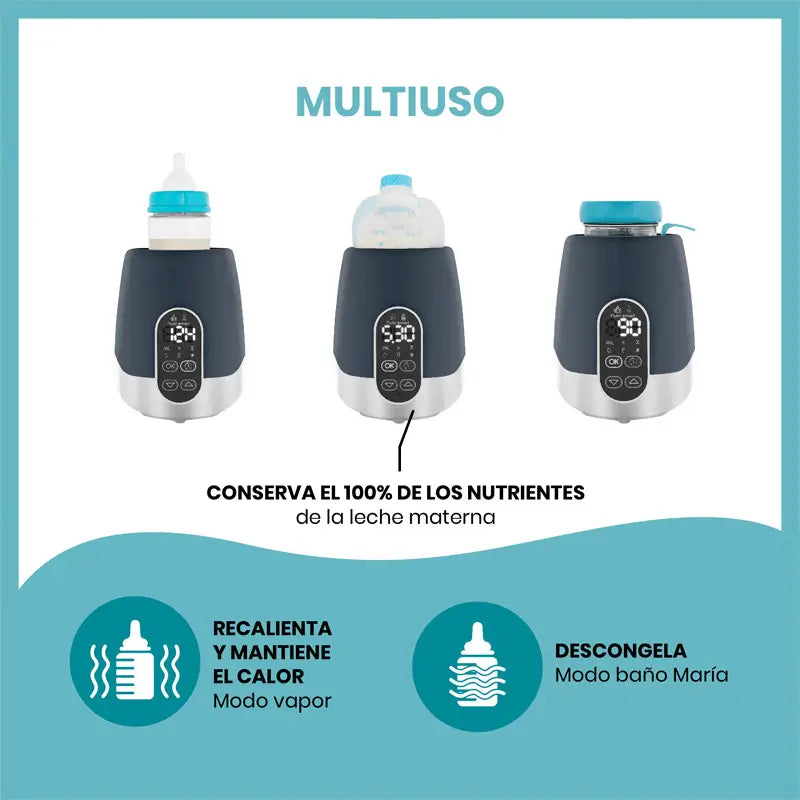 Babymoov Nutrismart Bottle Warmer/Breastmilk Feeder - Home/Car