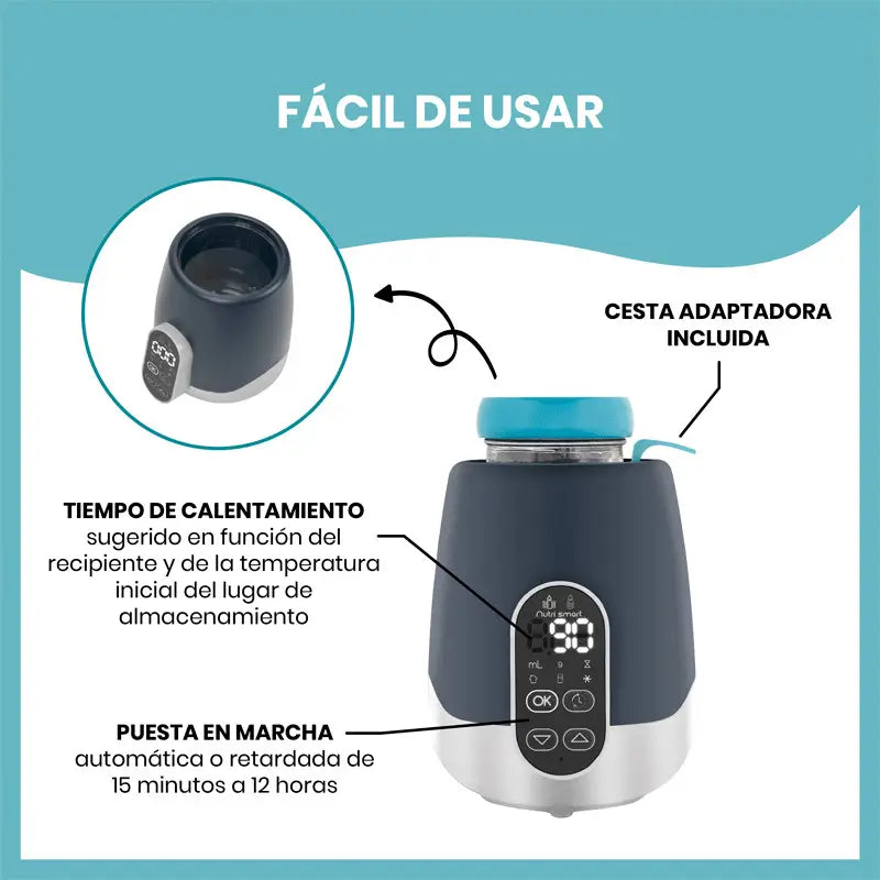 Babymoov Nutrismart Bottle Warmer/Breastmilk Feeder - Home/Car