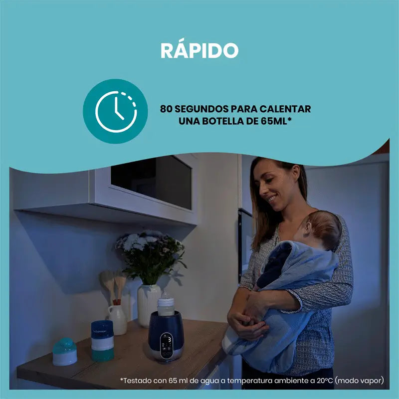 Babymoov Nutrismart Bottle Warmer/Breastmilk Feeder - Home/Car