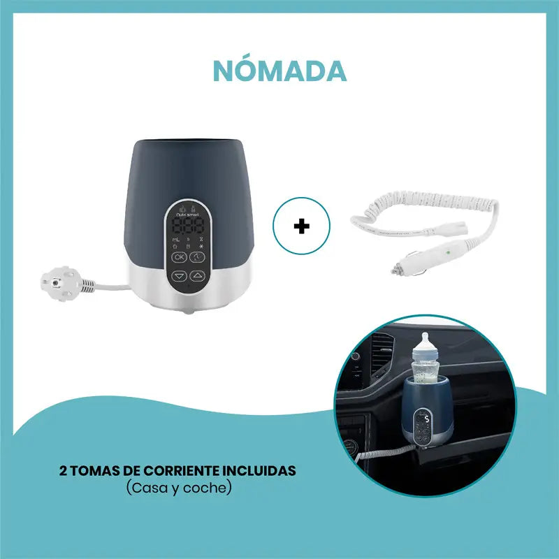 Babymoov Nutrismart Bottle Warmer/Breastmilk Feeder - Home/Car
