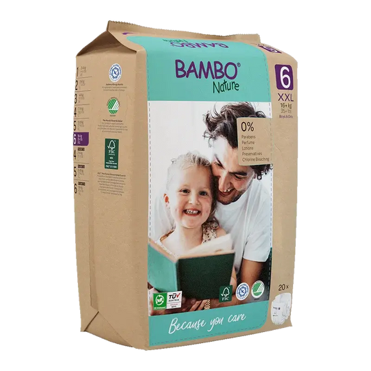 Bambo Nature Nappies Size 6 (+16kg), 20 pcs.