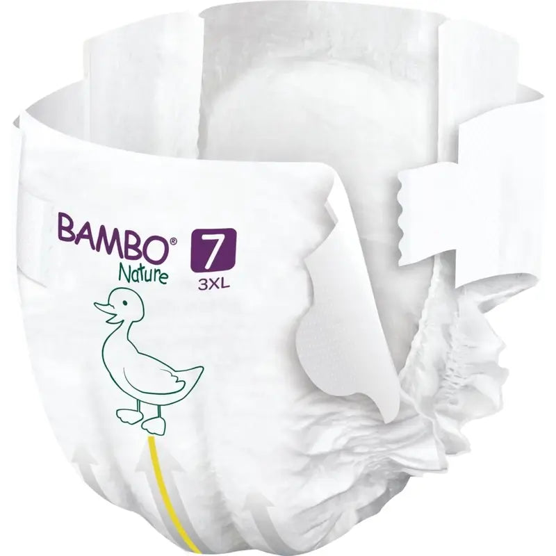 Bambo Nature Nappies Size 7 (18+ Kg), 40 pcs.