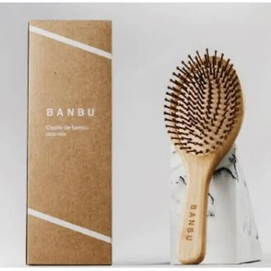 Banbu Bamboo & Natural Rubber Brush Round
