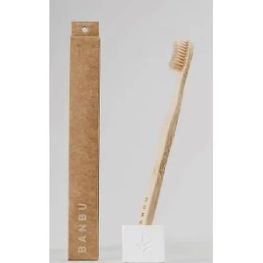 Banbu Adult Toothbrush Medium White