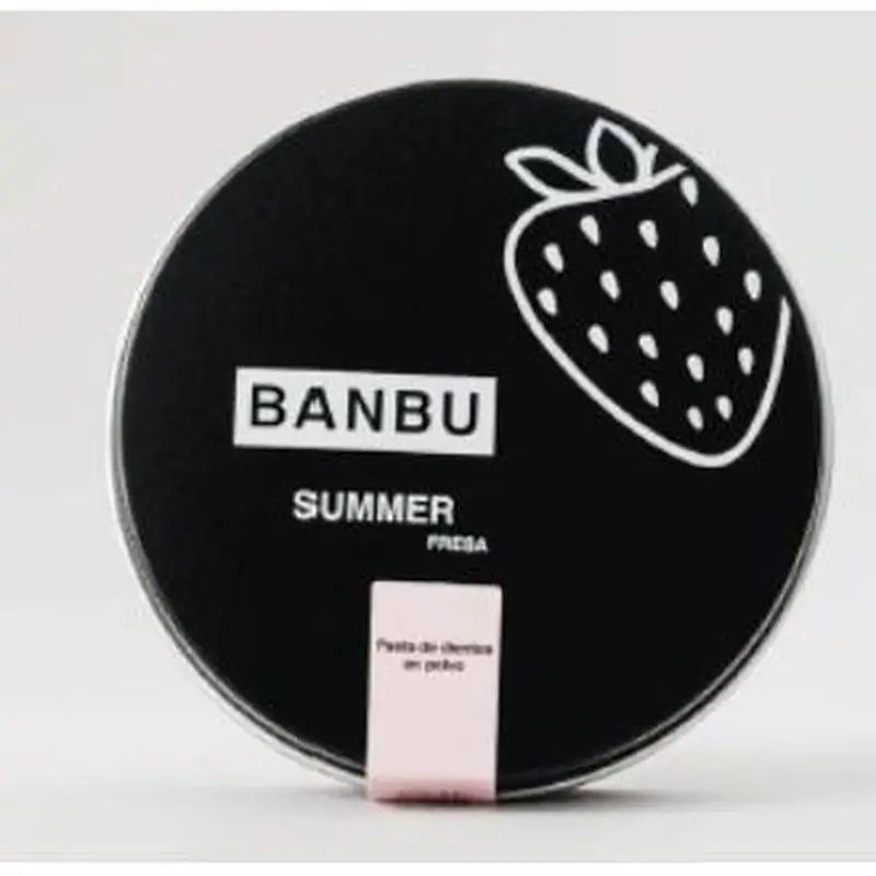 Banbu Summer Toothpaste Strawberry Powder Eco Vegan, 60 Gr