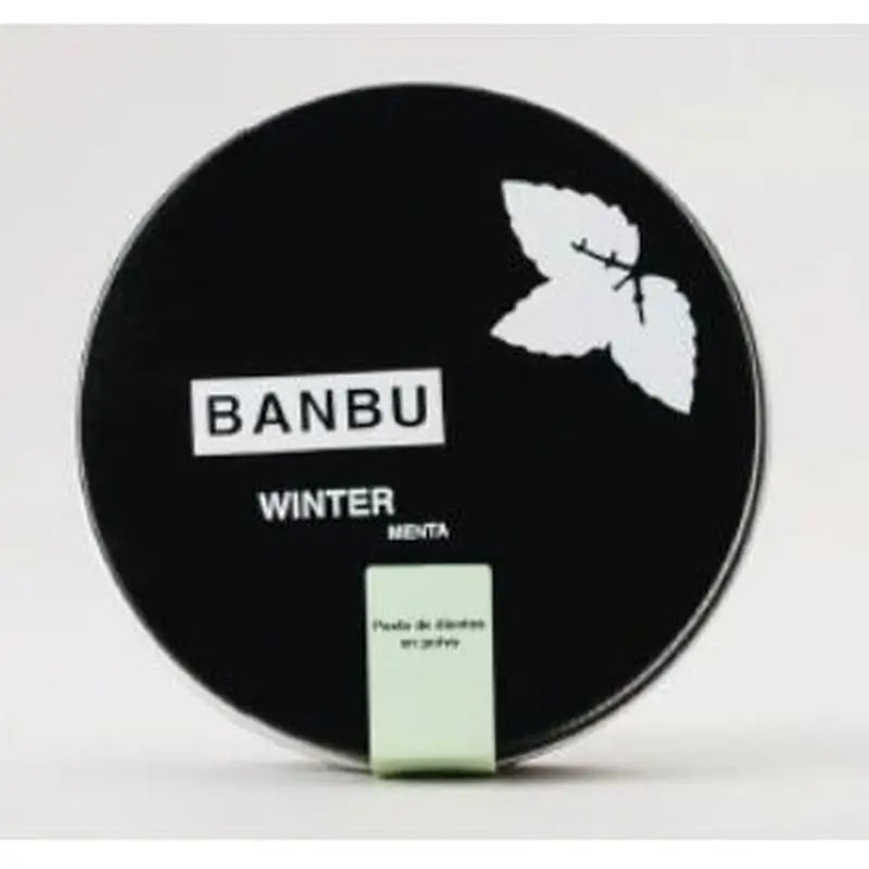 Banbu Winter Toothpaste Peppermint Powder Eco Vegan, 60 Gr