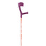 English walking sticks, purple (pair)