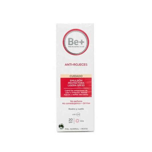 Be+ Care Rich Protective Cream SPF 20 Anti-Redness Dry Skin 50 ml